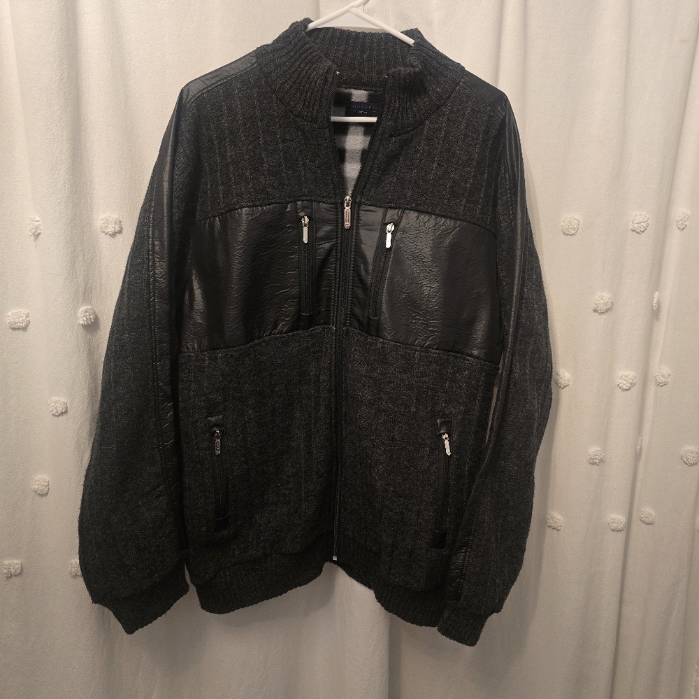 Gioberti Black and Gray Jacket